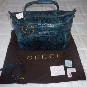 Python Gucci Bag Authentic